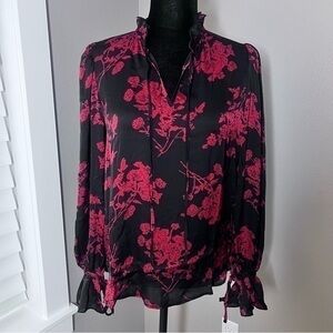 NWT Haver London women’s size small long sleeve flowy blouse